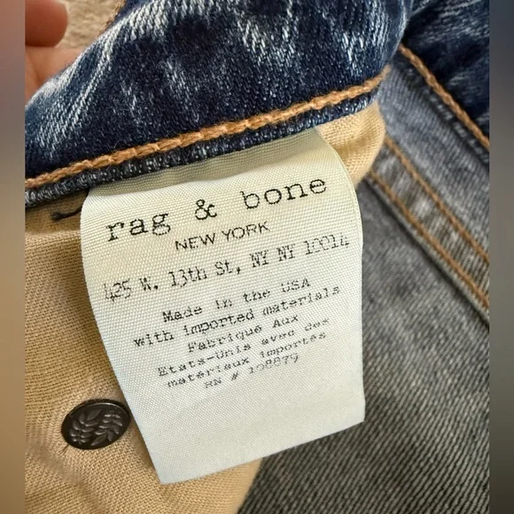 rag & bone skinny jeans size 24 - Picture 8 of 8